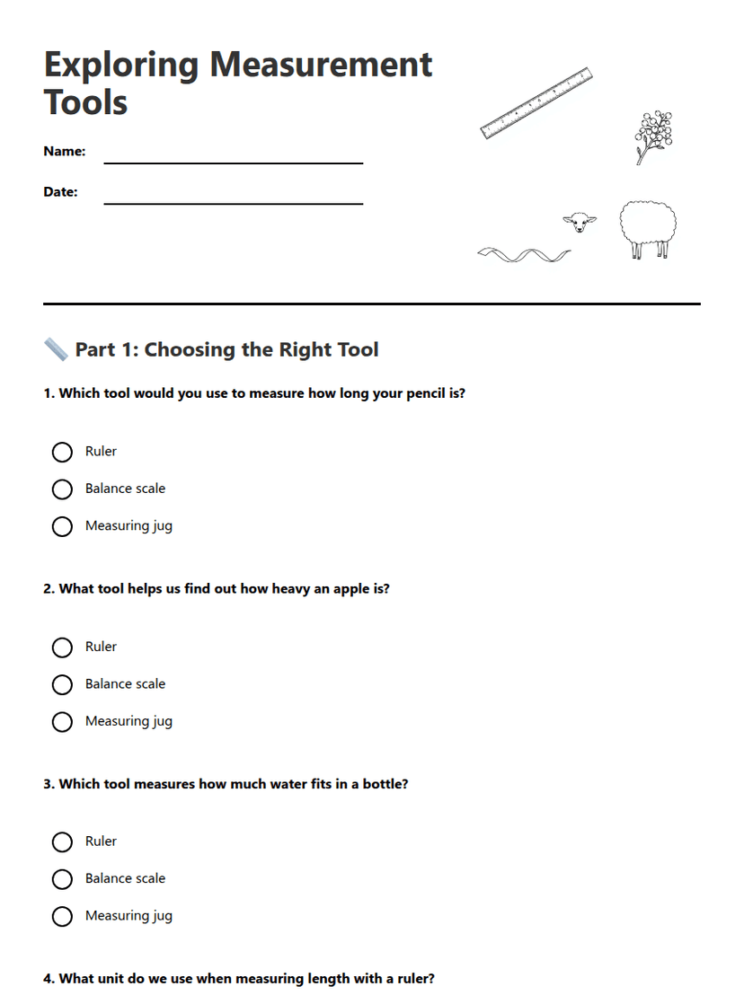 Exploring Measurement Tools