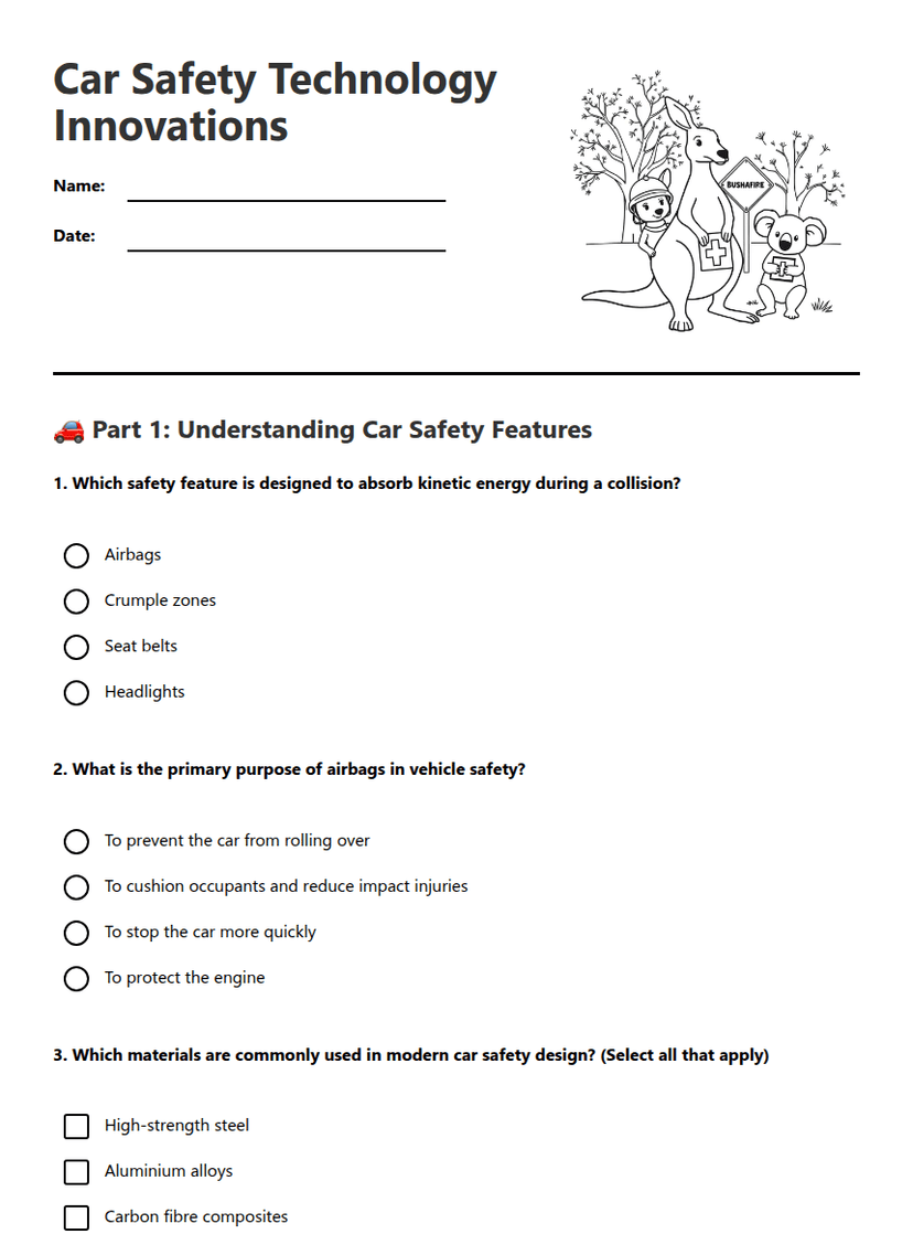 Car Safety Technology Innovations