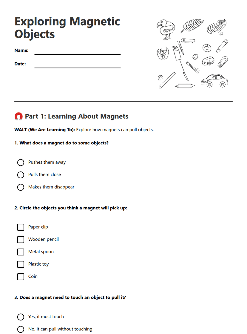 Exploring Magnetic Objects
