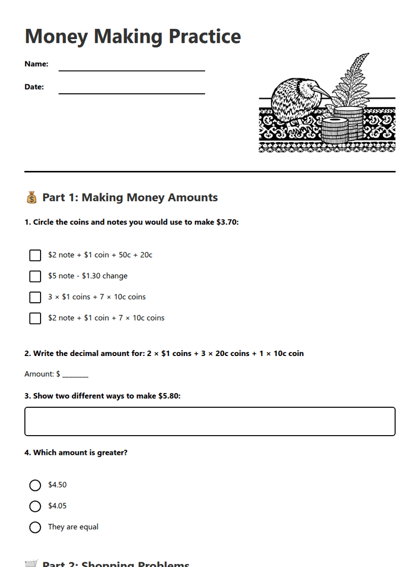 Money Making Practice