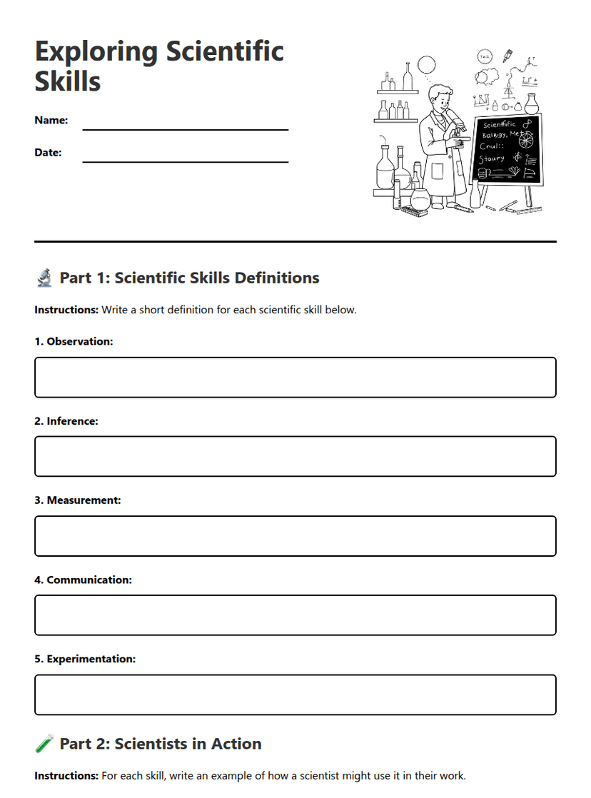 Exploring Scientific Skills