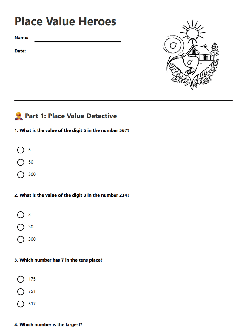 Place Value Heroes