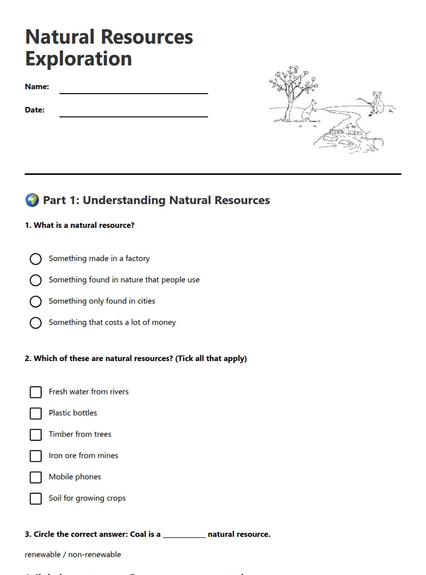 Natural Resources Exploration