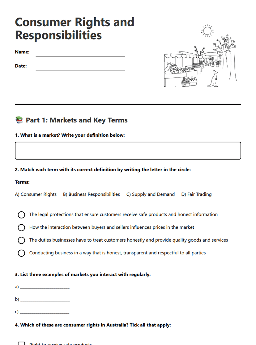 Consumer Rights and Responsibilities