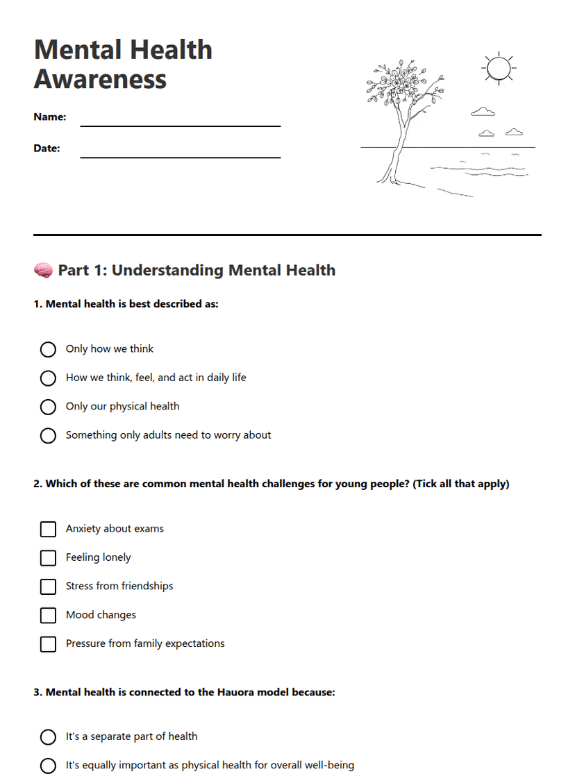 Mental Health Awareness