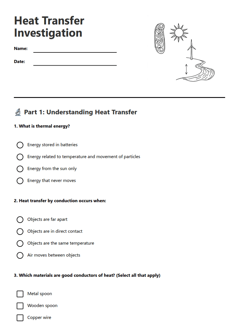Heat Transfer Investigation