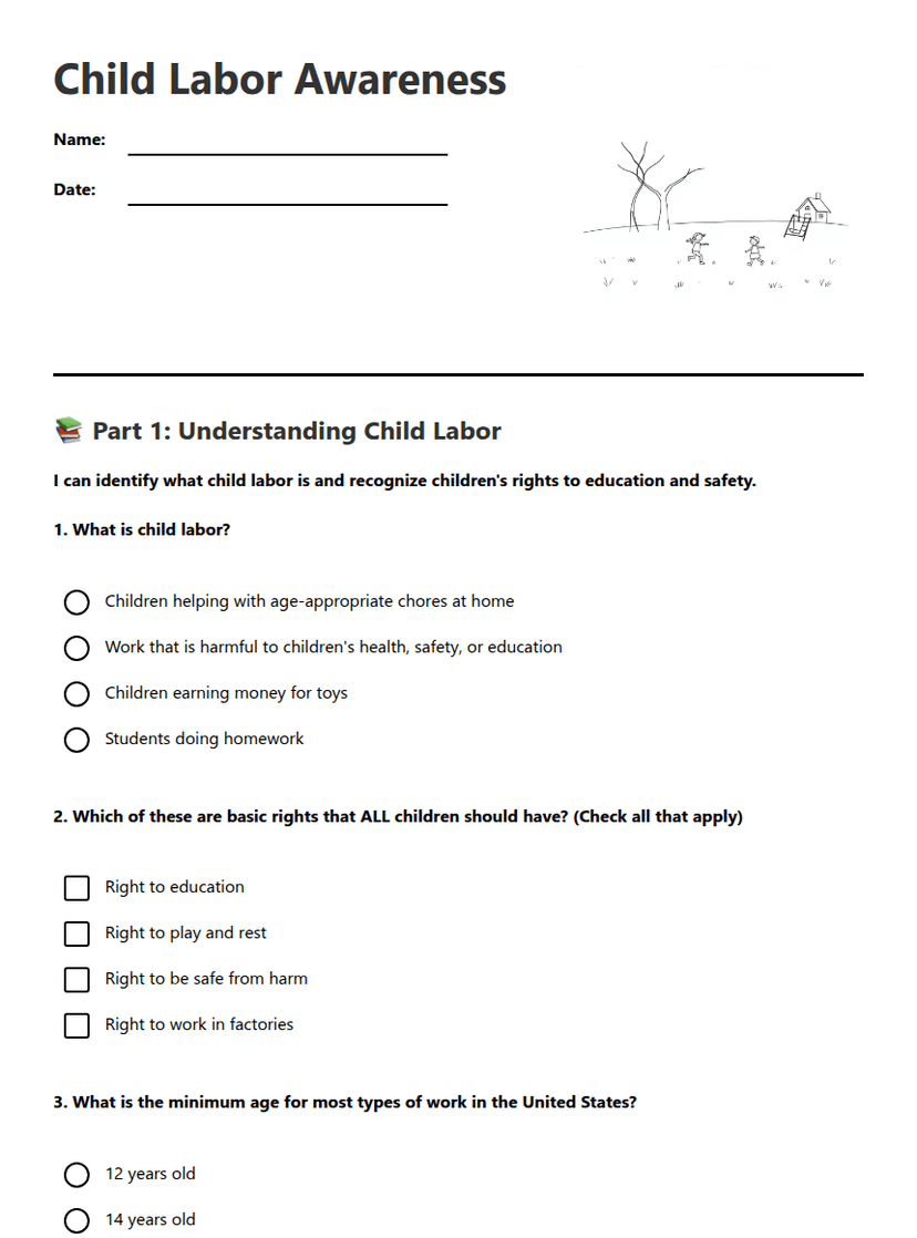 Child Labor Awareness