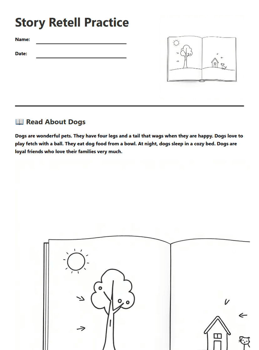 Story Retell Practice