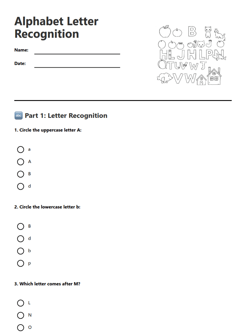 Alphabet Letter Recognition