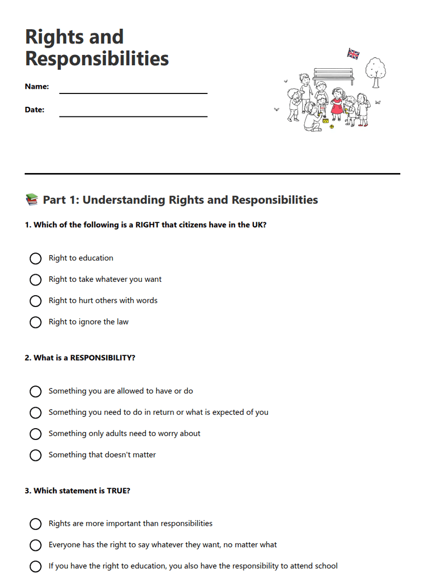 Rights and Responsibilities