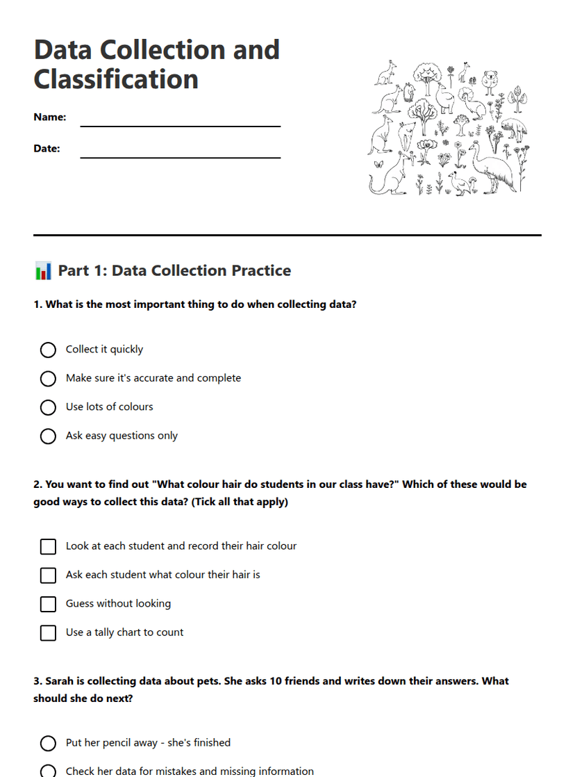 Data Collection and Classification