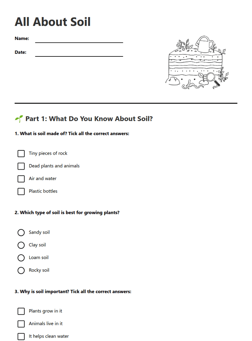 All About Soil