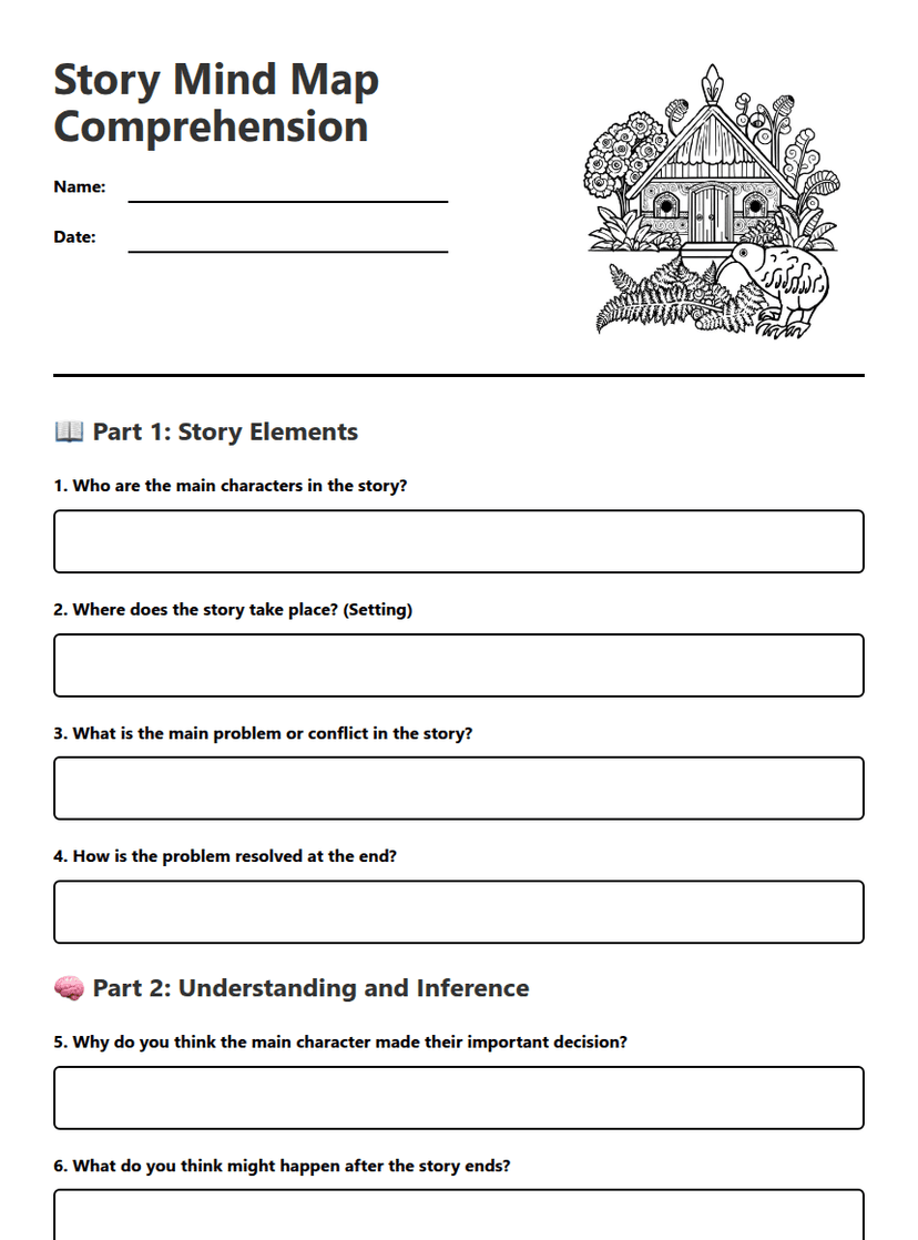 Story Mind Map Comprehension