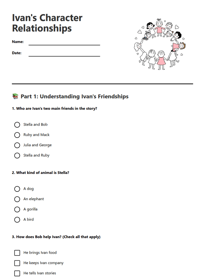 Ivan's Character Relationships