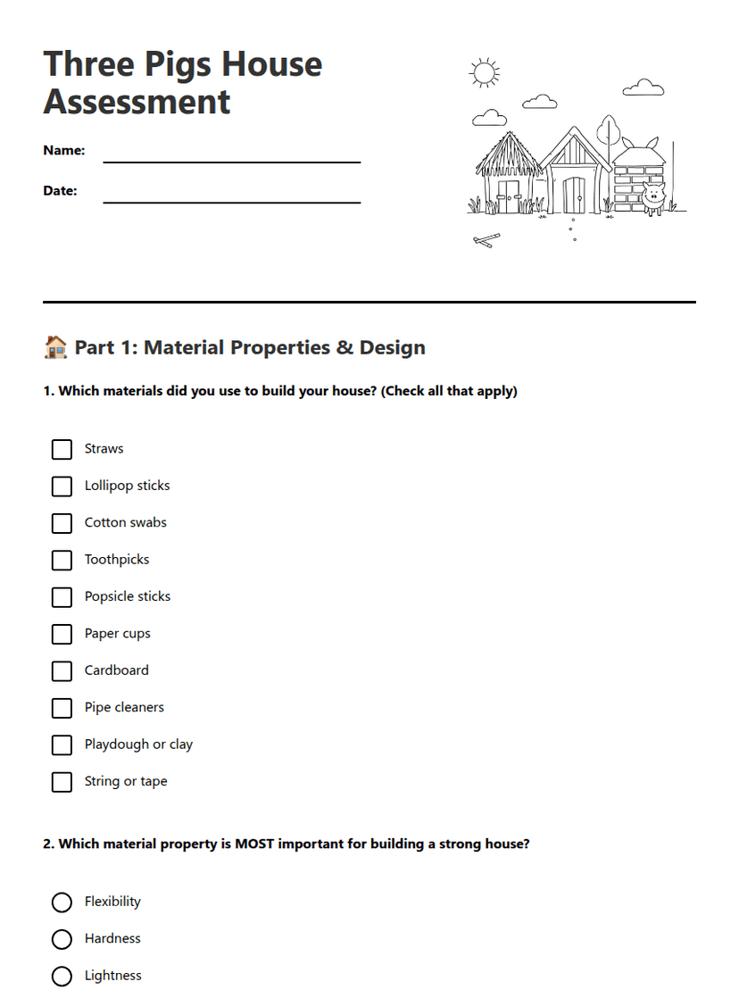 Three Pigs House Assessment