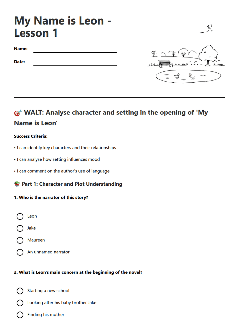 My Name is Leon
