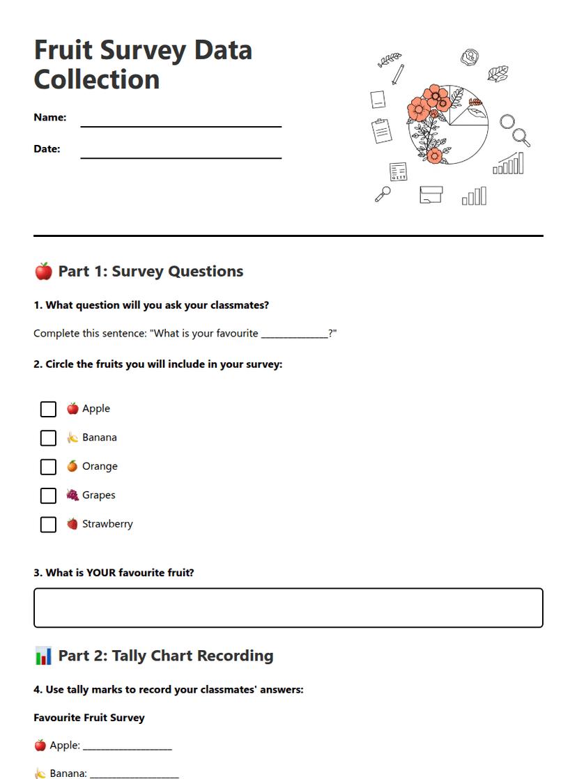 Fruit Survey Data Collection