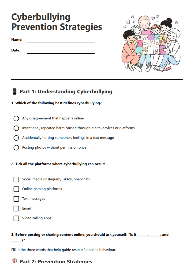 Cyberbullying Prevention Strategies