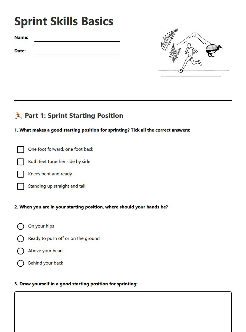 Sprint Skills Basics