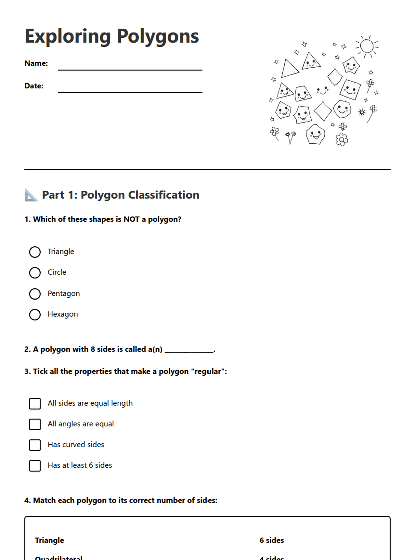 Exploring Polygons