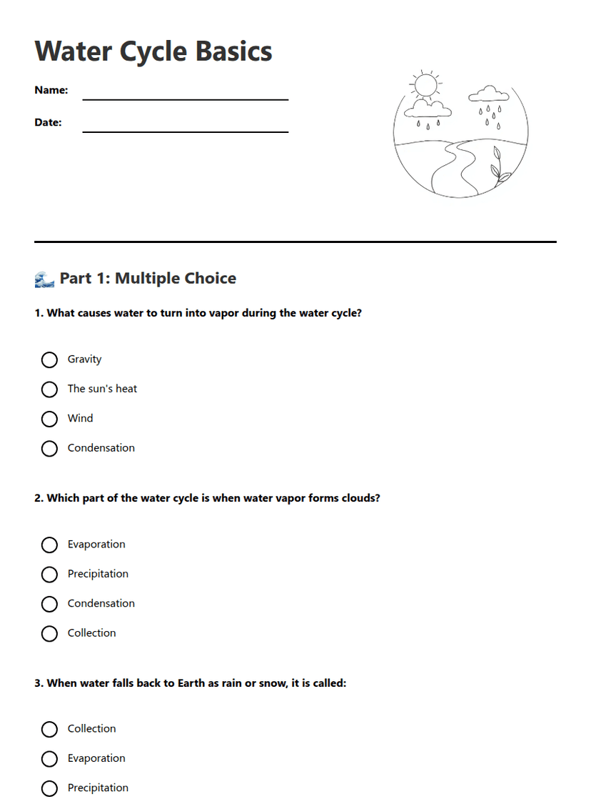 Water Cycle Basics