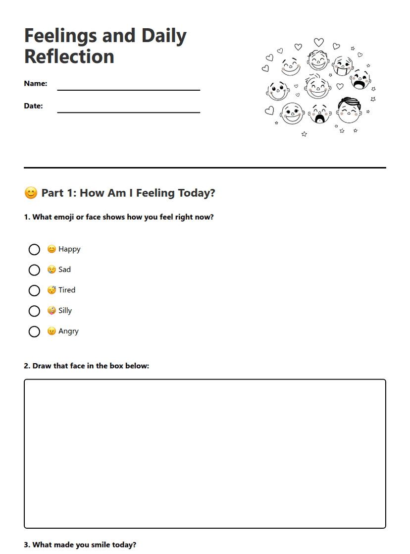 Feelings and Daily Reflection