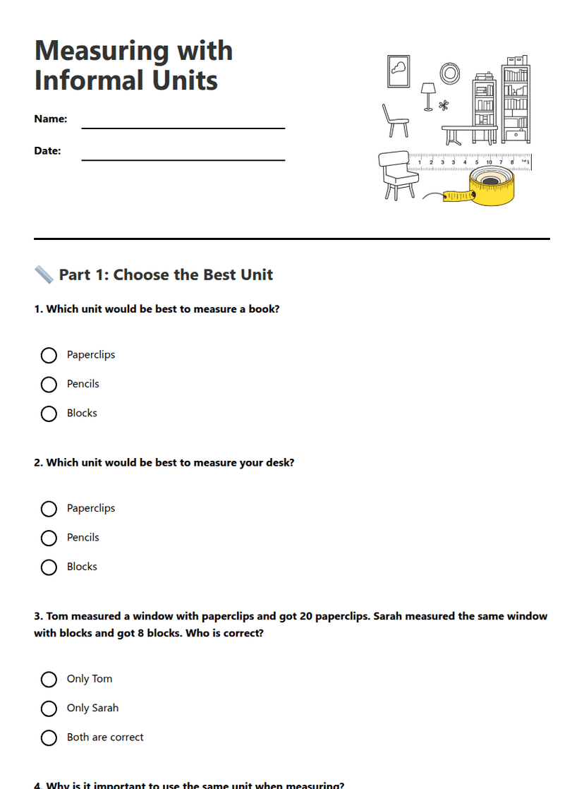 Measuring with Informal Units