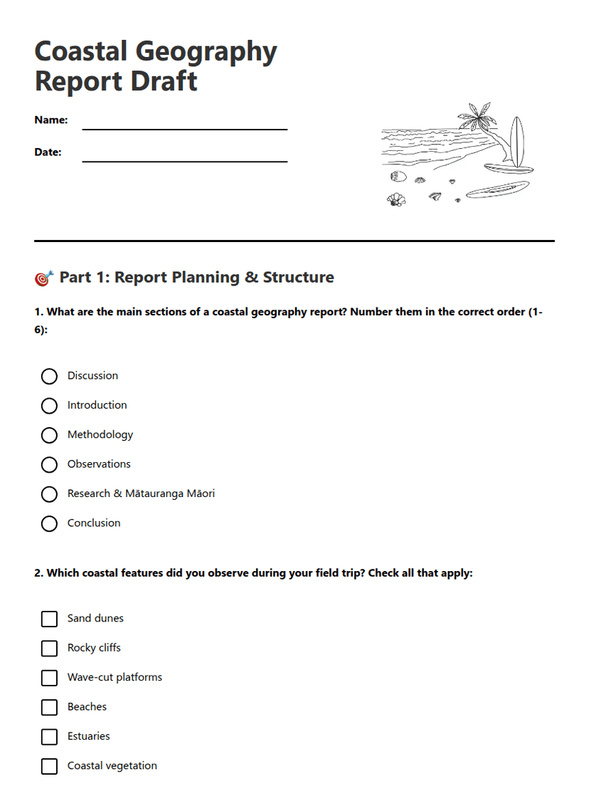 Coastal Geography Report Draft
