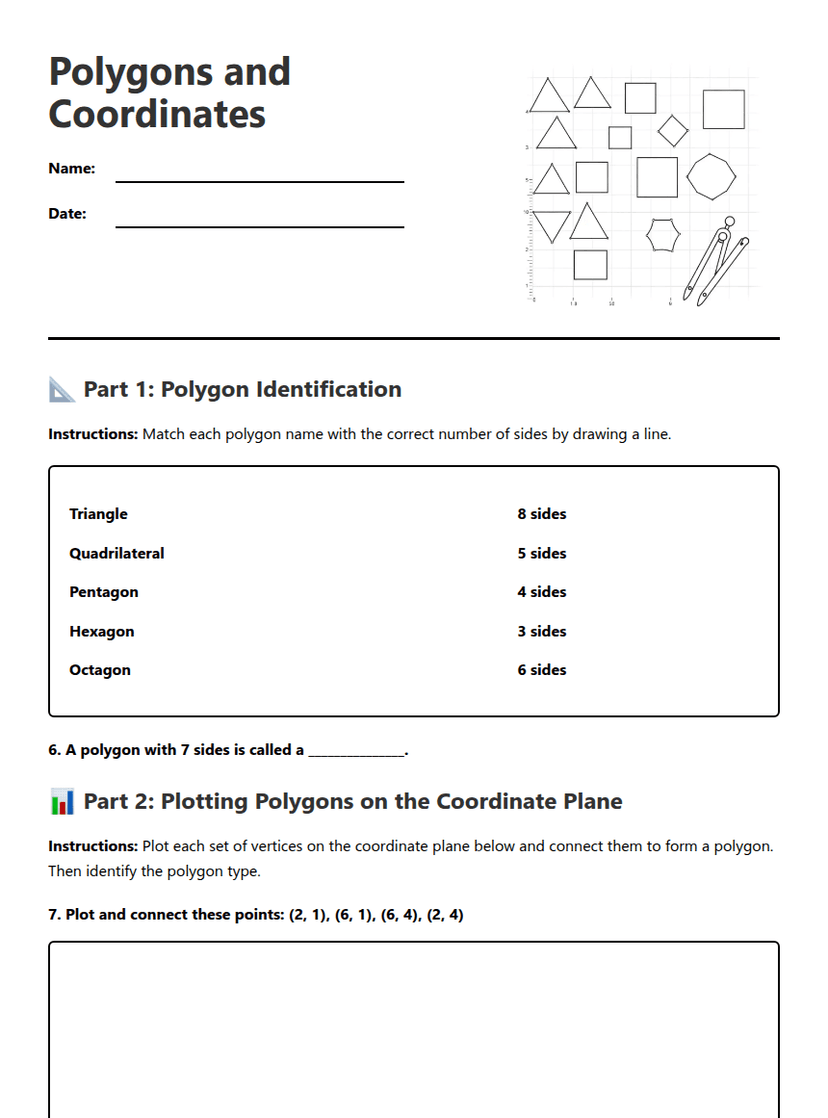 Polygons and Coordinates