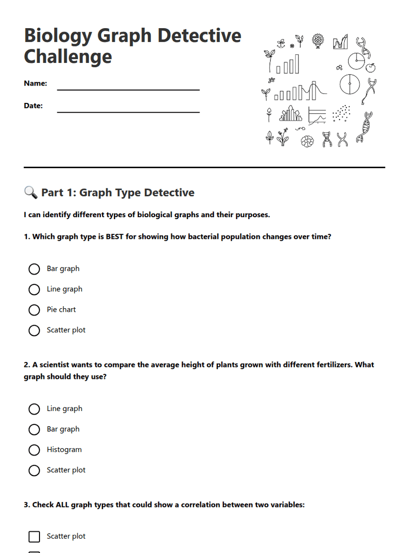 Biology Graph Detective Challenge