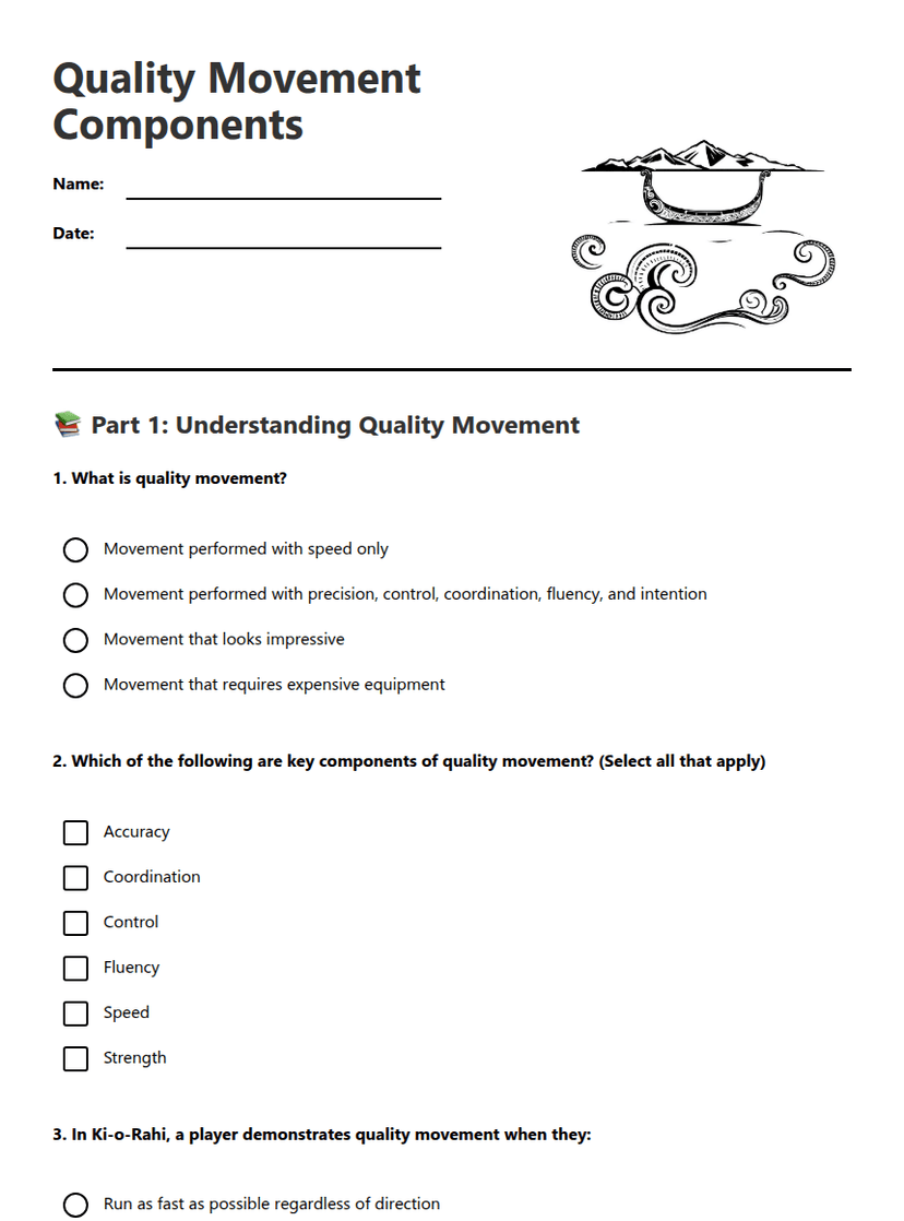 Quality Movement Components