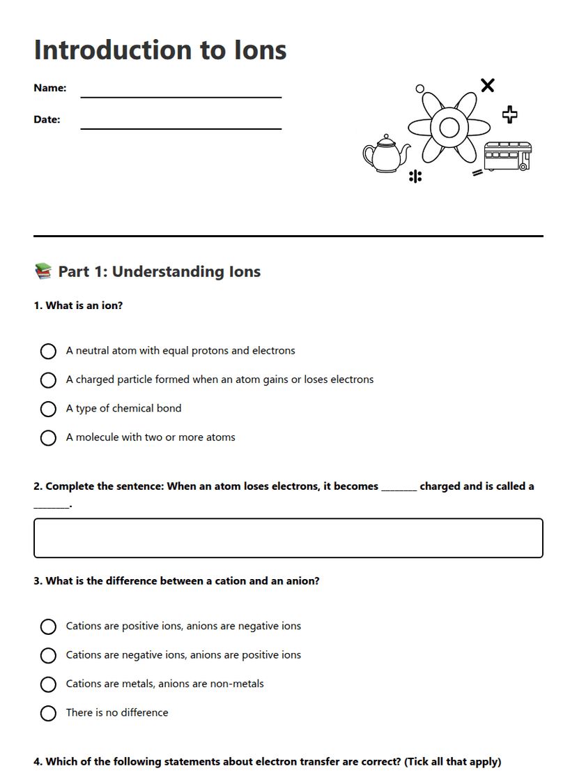 Introduction to Ions
