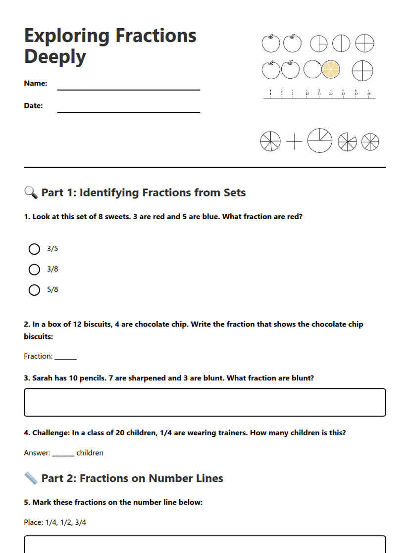 Exploring Fractions Deeply
