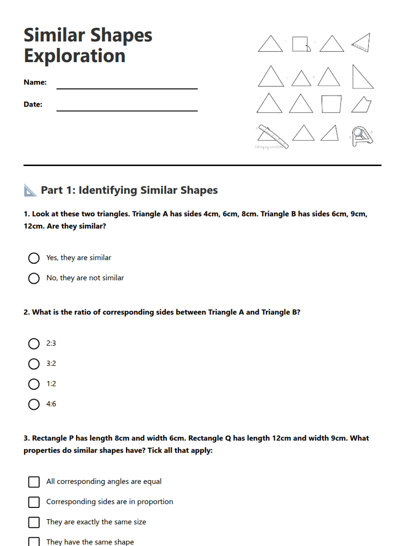 Similar Shapes Exploration