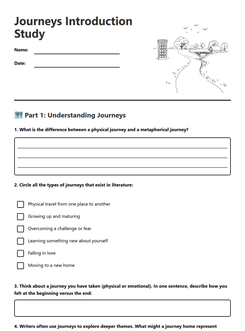 Journeys Introduction Study