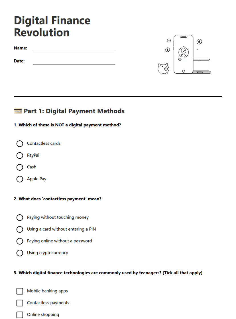 Digital Finance Revolution