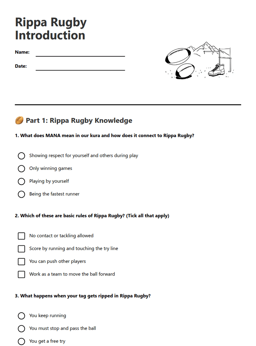 Rippa Rugby Introduction