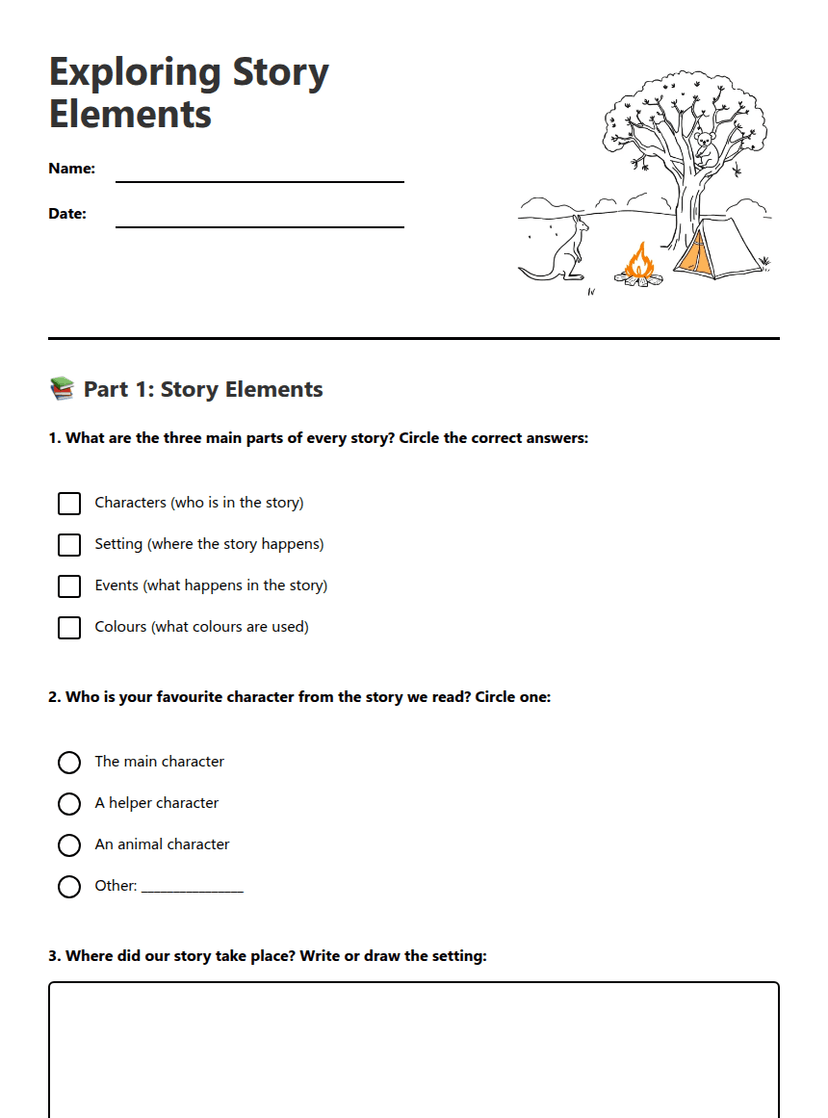 Exploring Story Elements