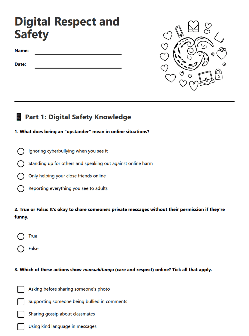 Digital Respect and Safety