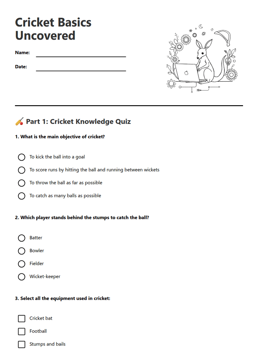 Cricket Basics Uncovered