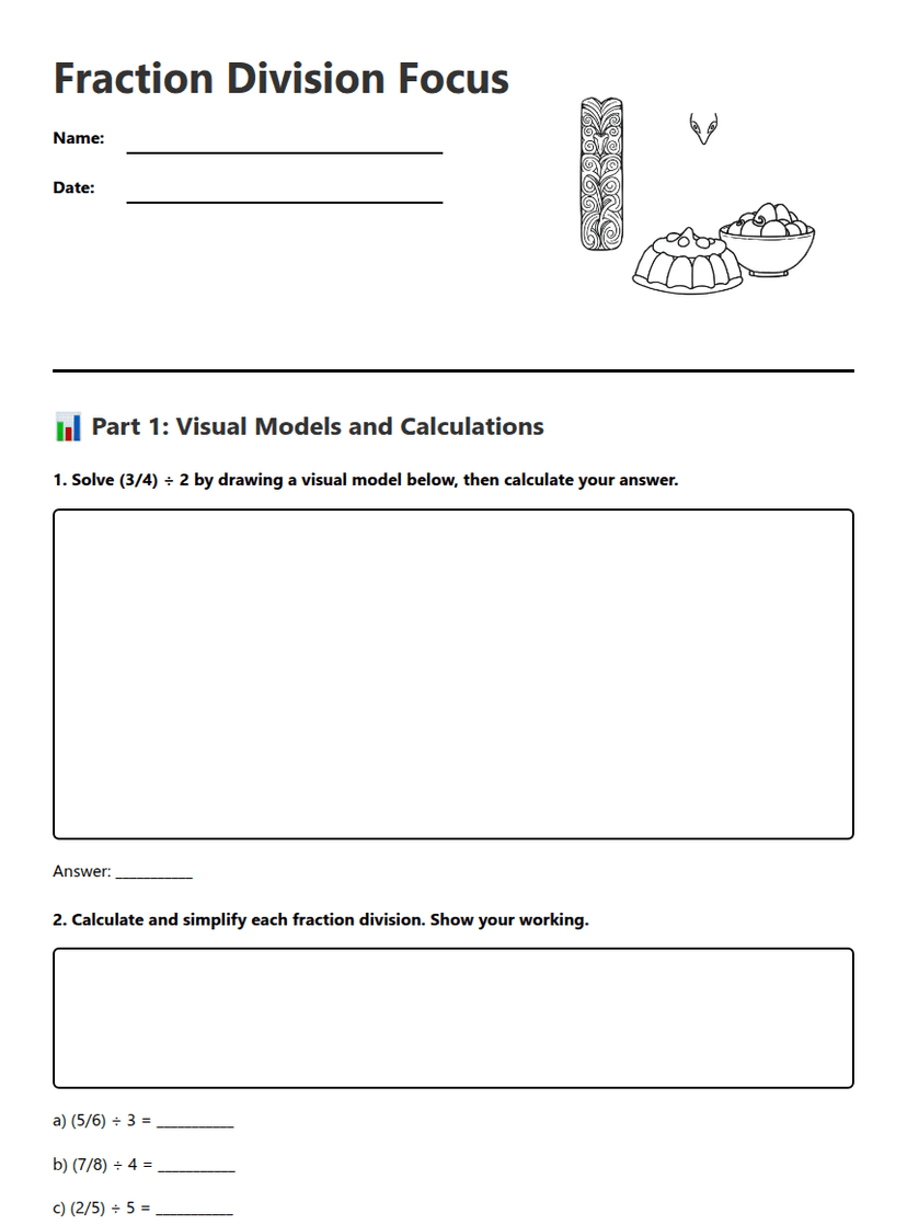 Fraction Division Focus