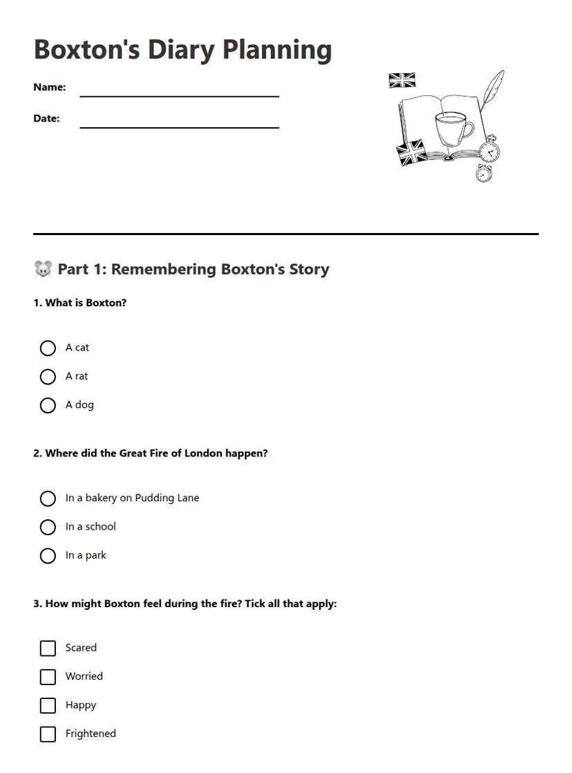 Boxton's Diary Planning