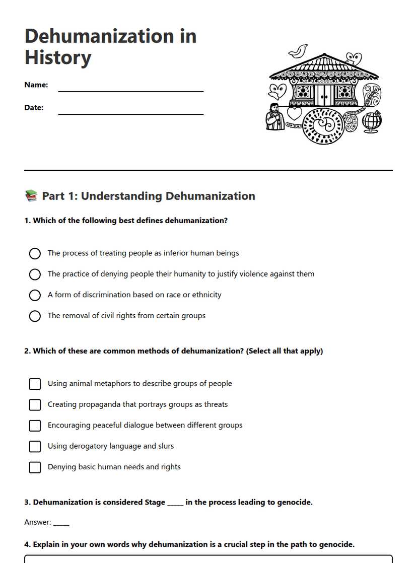Dehumanization in History
