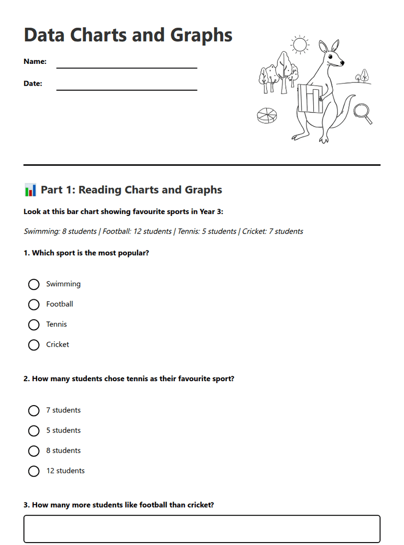 Data Charts and Graphs