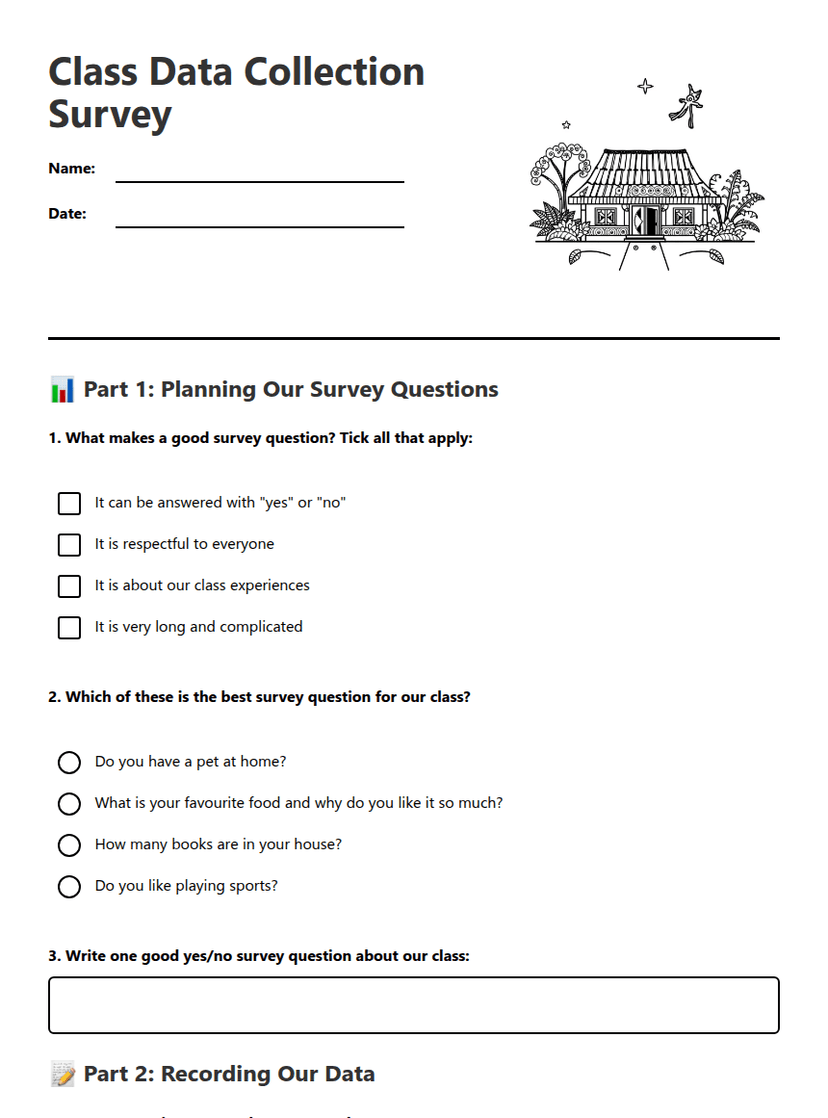 Class Data Collection Survey