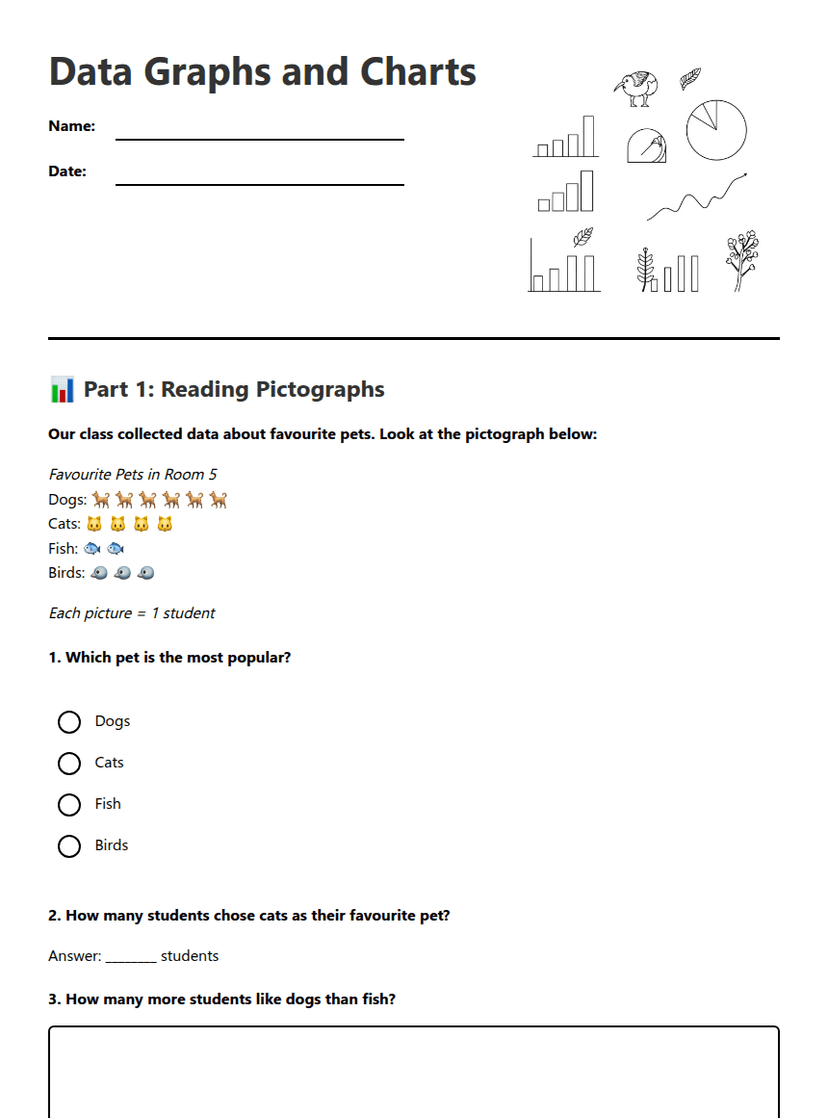 Data Graphs and Charts