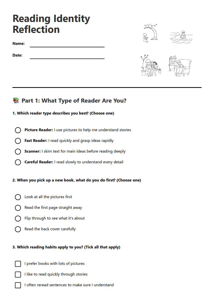 Reading Identity Reflection