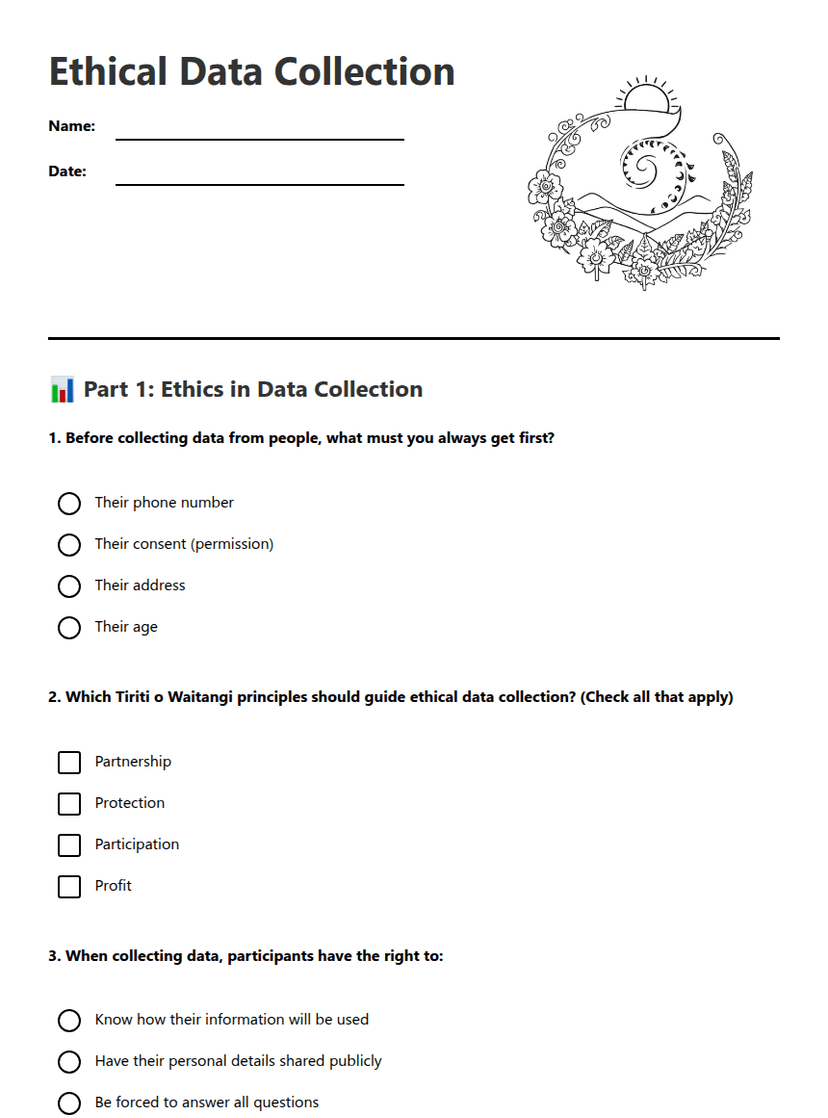 Ethical Data Collection