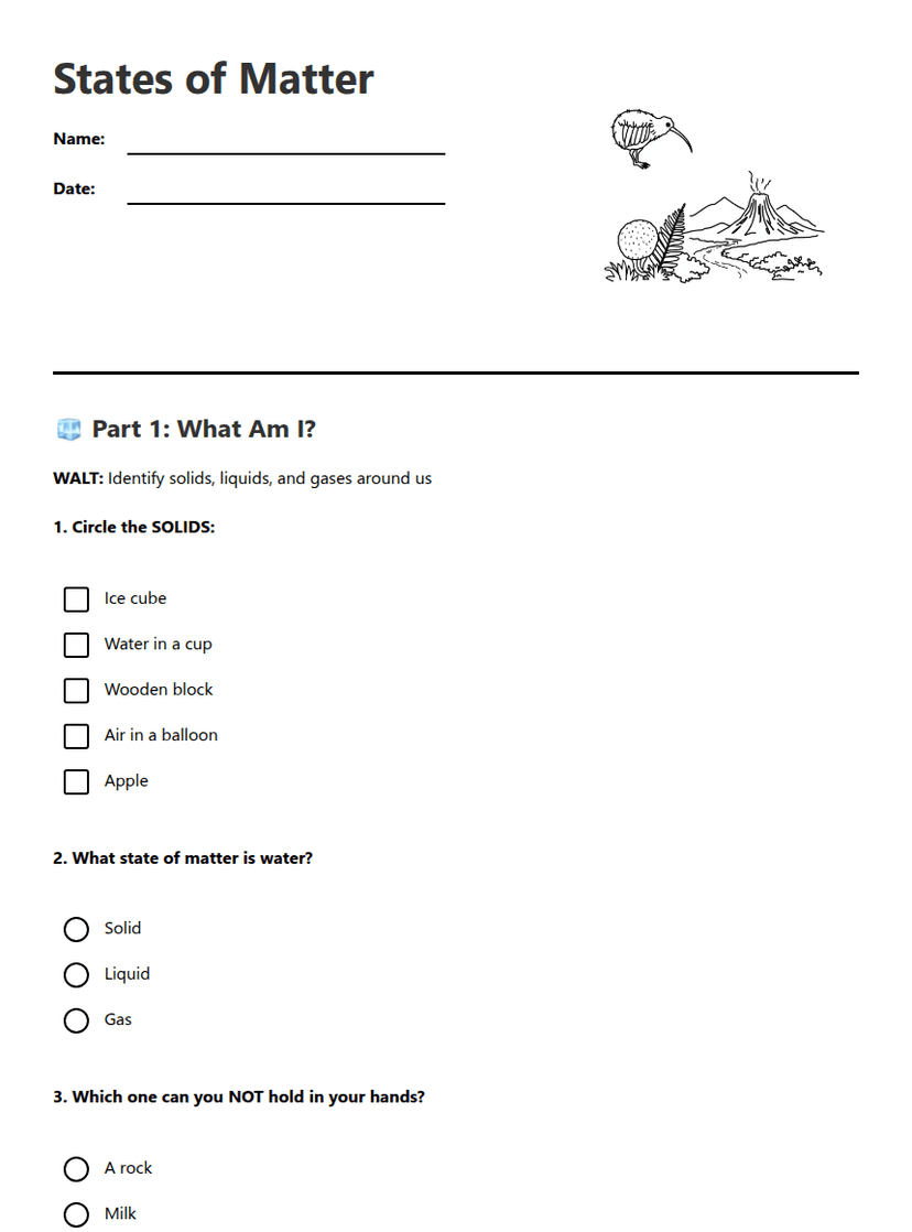 States of Matter