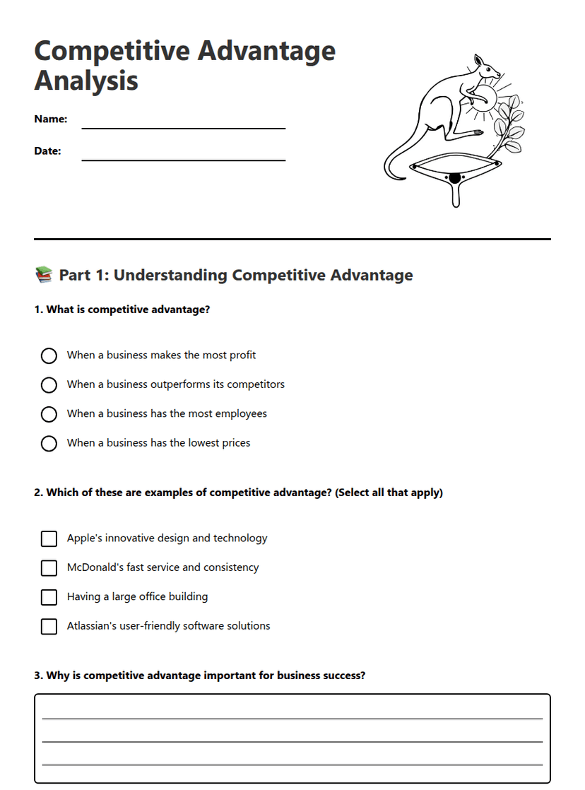 Competitive Advantage Analysis